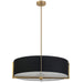 Dainolite Canada - Four Light Pendant - Preston - Black- Union Lighting Luminaires Decor