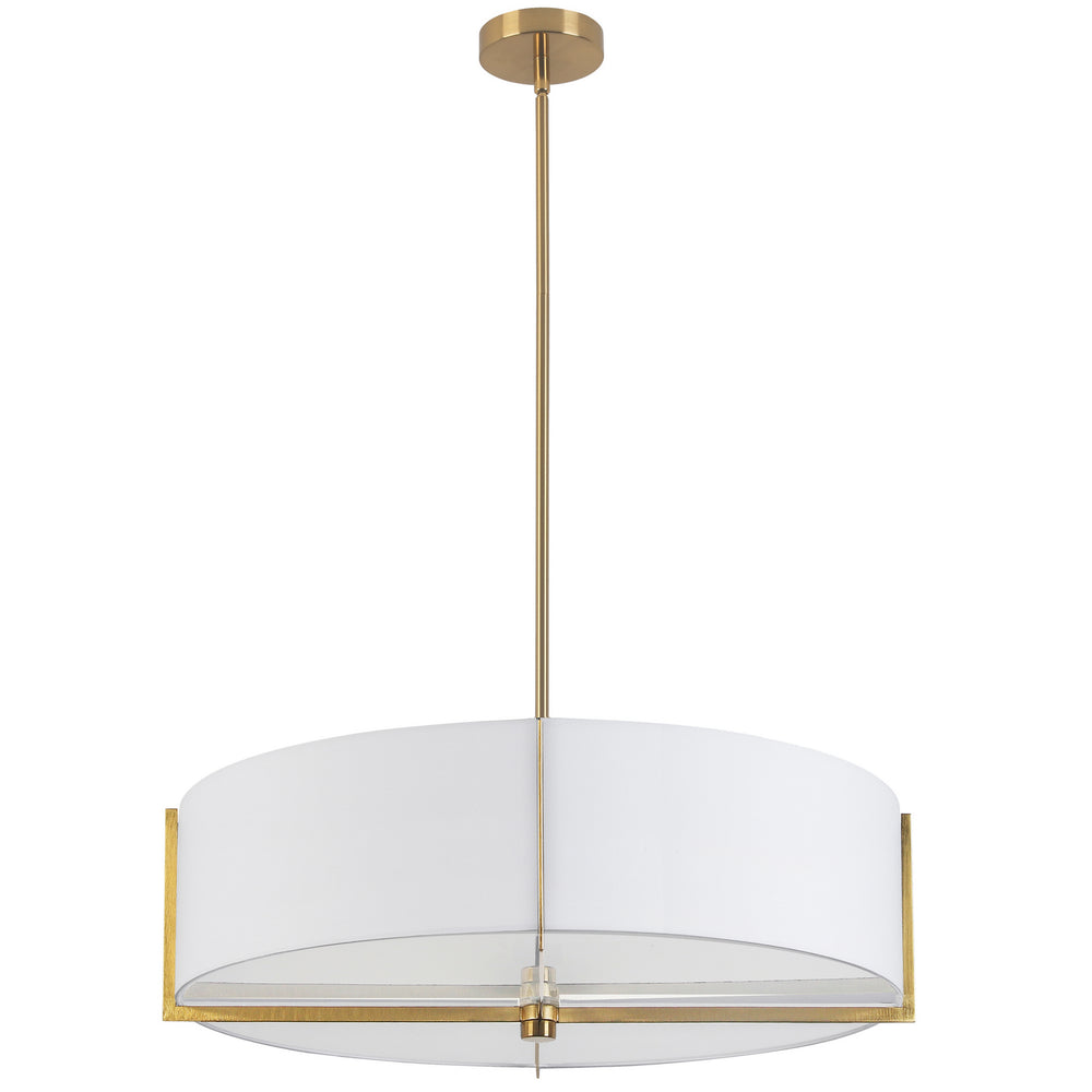 Dainolite Canada - Four Light Pendant - Preston - White- Union Lighting Luminaires Decor