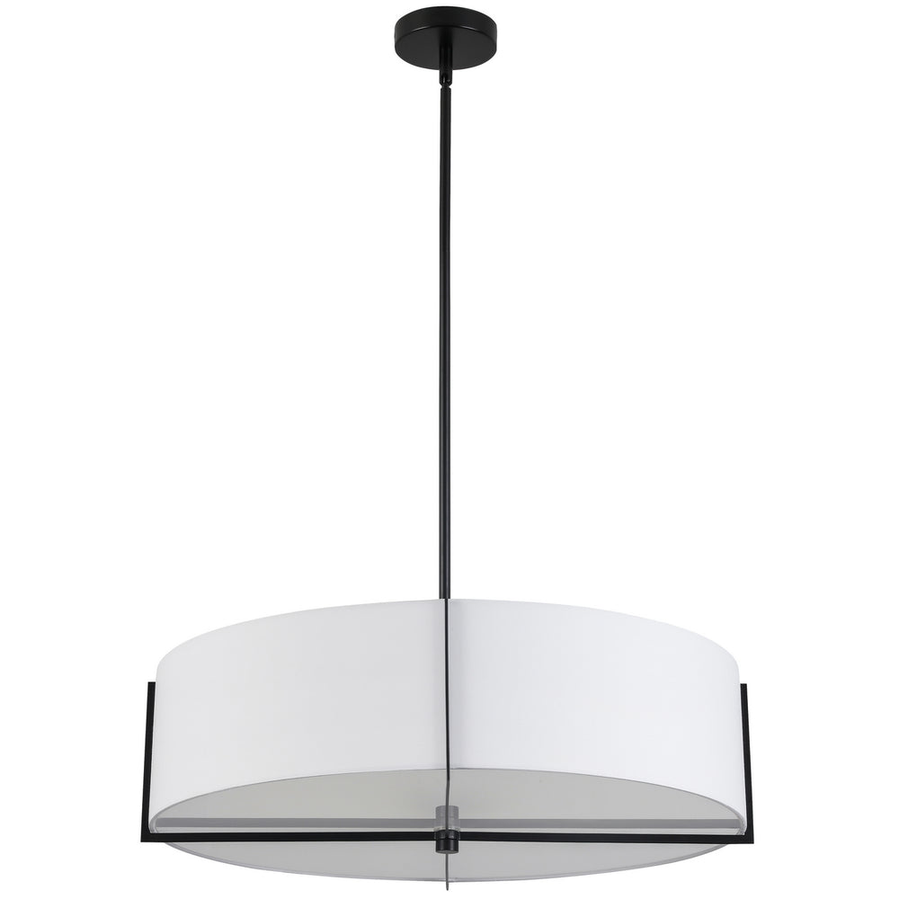 Dainolite Canada - Four Light Pendant - Preston - White- Union Lighting Luminaires Decor