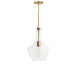 Dainolite Canada - One Light Pendant - Petalite - Clear- Union Lighting Luminaires Decor