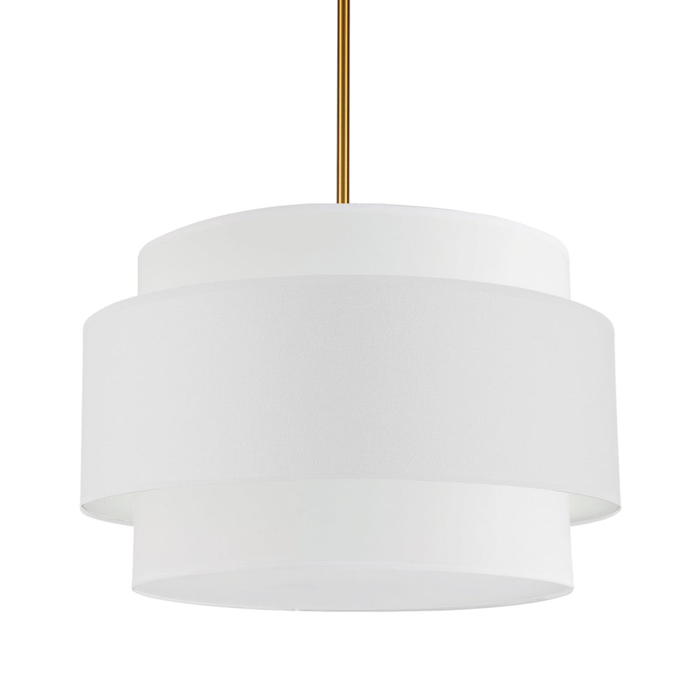 Dainolite Canada - Four Light Chandelier - Priya - White- Union Lighting Luminaires Decor