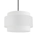 Dainolite Canada - Four Light Chandelier - Priya - White- Union Lighting Luminaires Decor