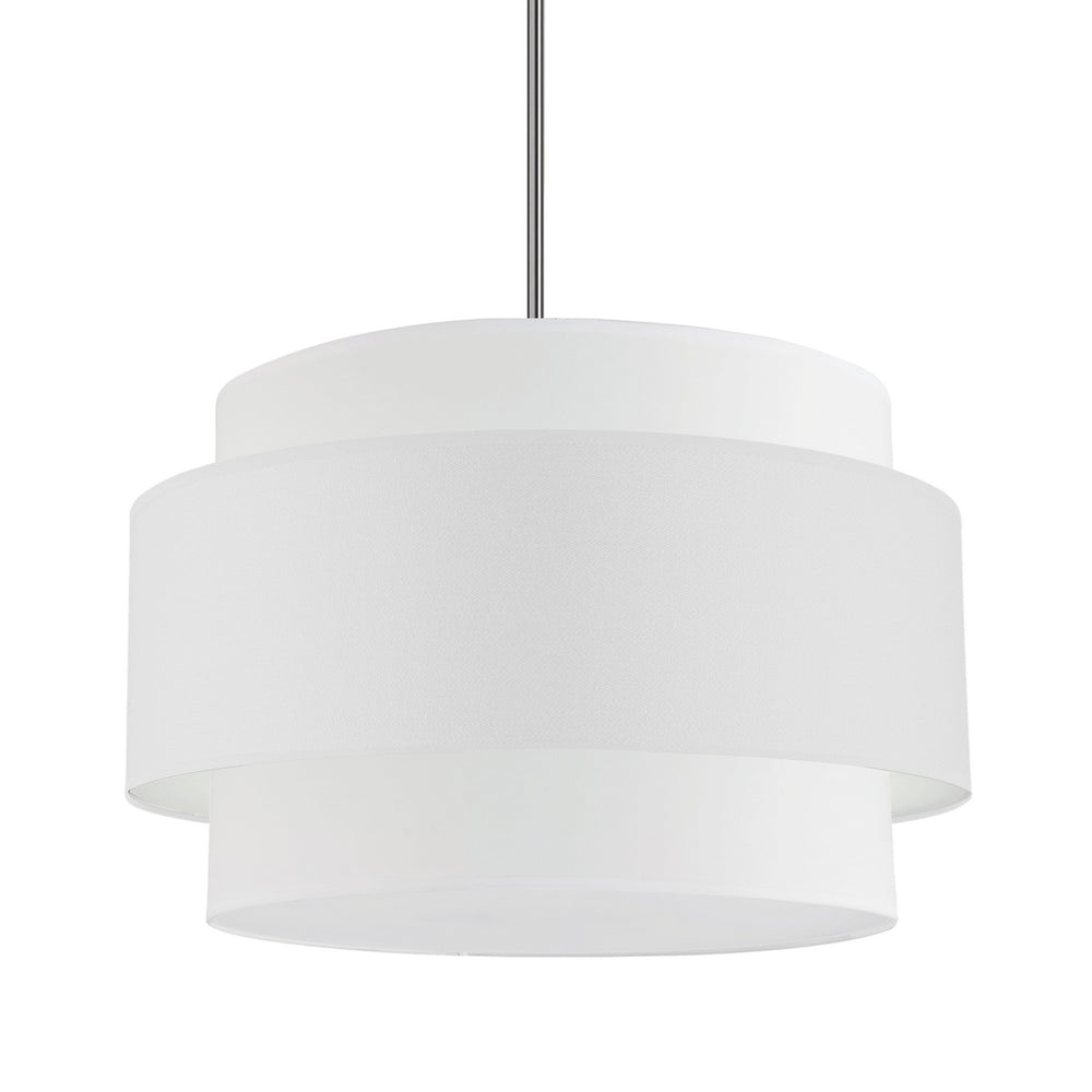 Dainolite Canada - Four Light Chandelier - Priya - White- Union Lighting Luminaires Decor