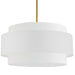 Dainolite Canada - Four Light Chandelier - Priya - White- Union Lighting Luminaires Decor