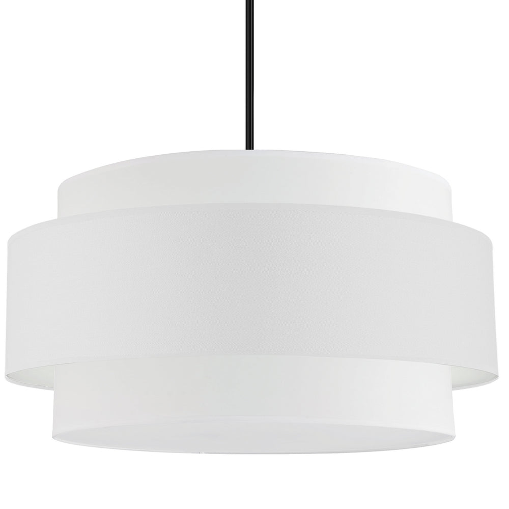 Dainolite Canada - Four Light Chandelier - Priya - White- Union Lighting Luminaires Decor