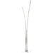 Dainolite Canada - LED Floor Lamp - Vincent - Silver- Union Lighting Luminaires Decor