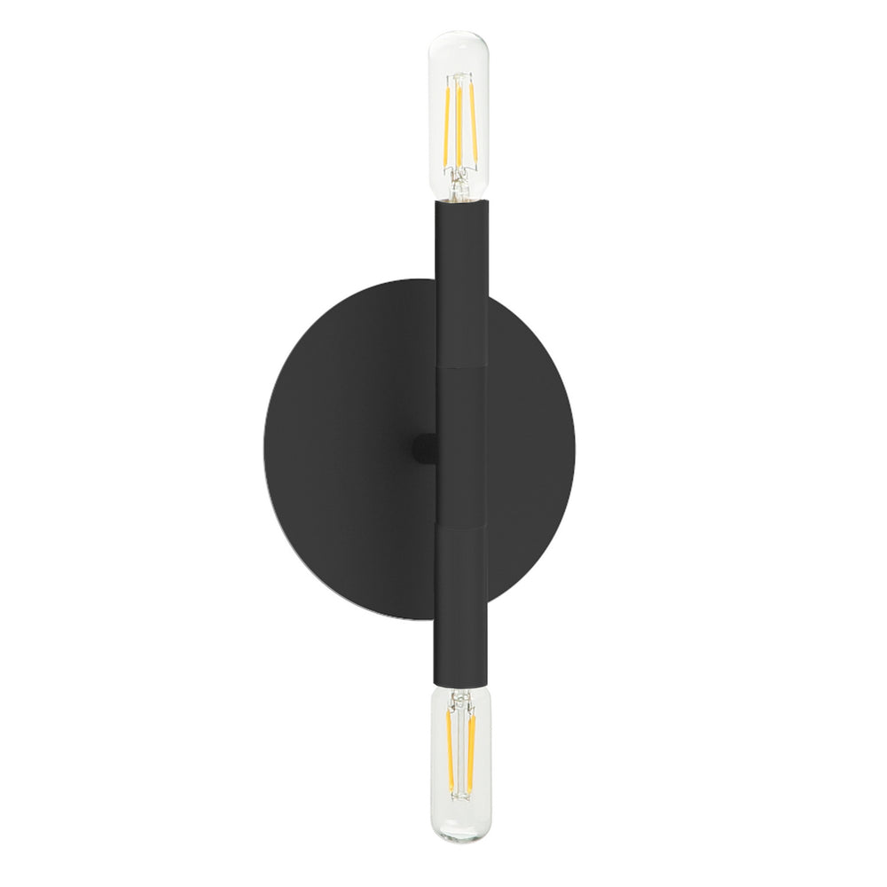 Dainolite Canada - Two Light Wall Sconce - Wand - Black- Union Lighting Luminaires Decor