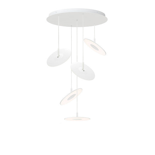 Pablo Designs - LED Chandelier - Circa - White- Union Lighting Luminaires Decor