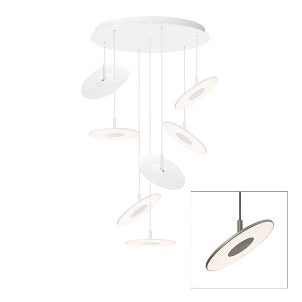 Pablo Designs - LED Chandelier - Circa - Graphite- Union Lighting Luminaires Decor