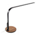 Pablo Designs - LED Table Lamp - LIM 360 - Black/Walnut- Union Lighting Luminaires Decor