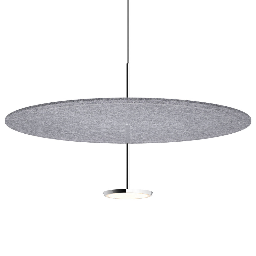 Pablo Designs - LED Pendant - Sky - Grey/Chrome- Union Lighting Luminaires Decor