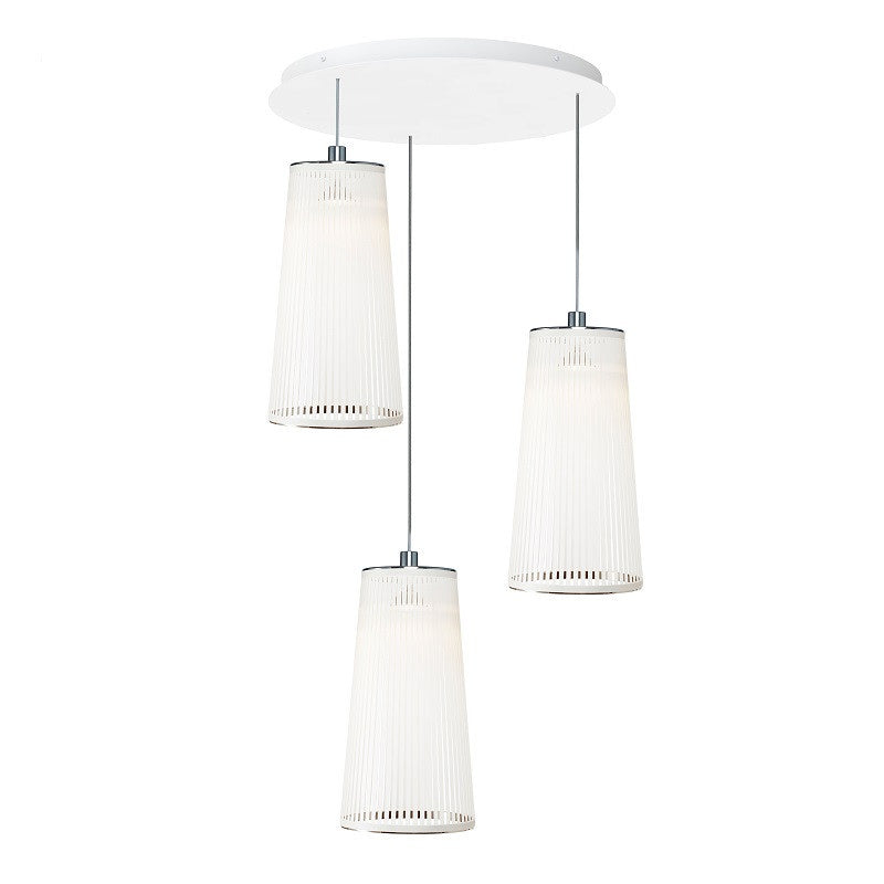 Pablo Designs - One Light Chandelier - Solis - White- Union Lighting Luminaires Decor