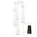 Pablo Designs - One Light Chandelier - Solis - Black- Union Lighting Luminaires Decor