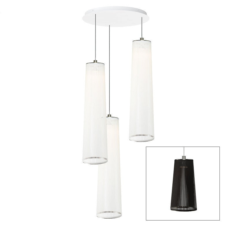 Pablo Designs - One Light Chandelier - Solis - Black- Union Lighting Luminaires Decor