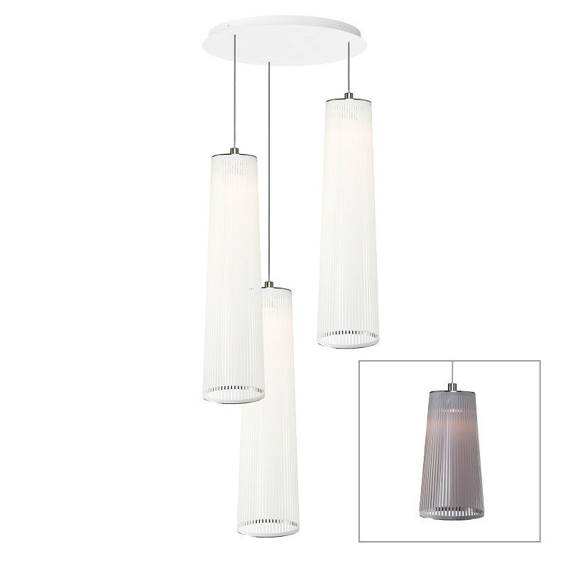 Pablo Designs - One Light Chandelier - Solis - Silver- Union Lighting Luminaires Decor