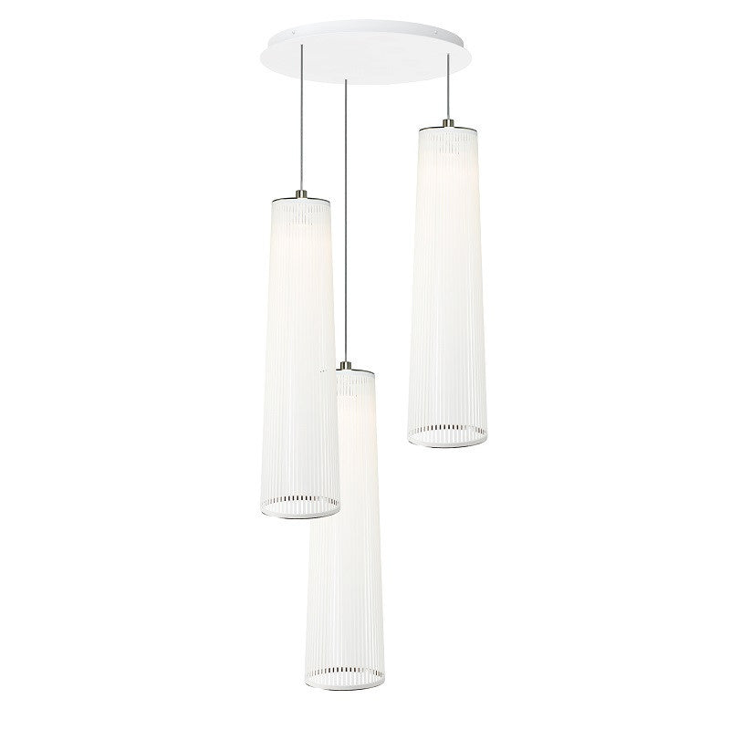 Pablo Designs - One Light Chandelier - Solis - White- Union Lighting Luminaires Decor