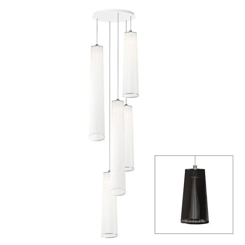 Pablo Designs - One Light Chandelier - Solis - Black- Union Lighting Luminaires Decor