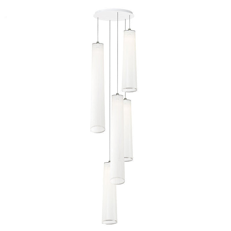 Pablo Designs - One Light Chandelier - Solis - White- Union Lighting Luminaires Decor