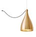 Pablo Designs - LED Chandelier - Swell - Brass/ Brass- Union Lighting Luminaires Decor