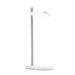Pablo Designs - LED Table Lamp - Talia - White/Silver- Union Lighting Luminaires Decor
