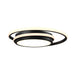Dals - One Light Flush Mount - Newton - BK- Union Lighting Luminaires Decor