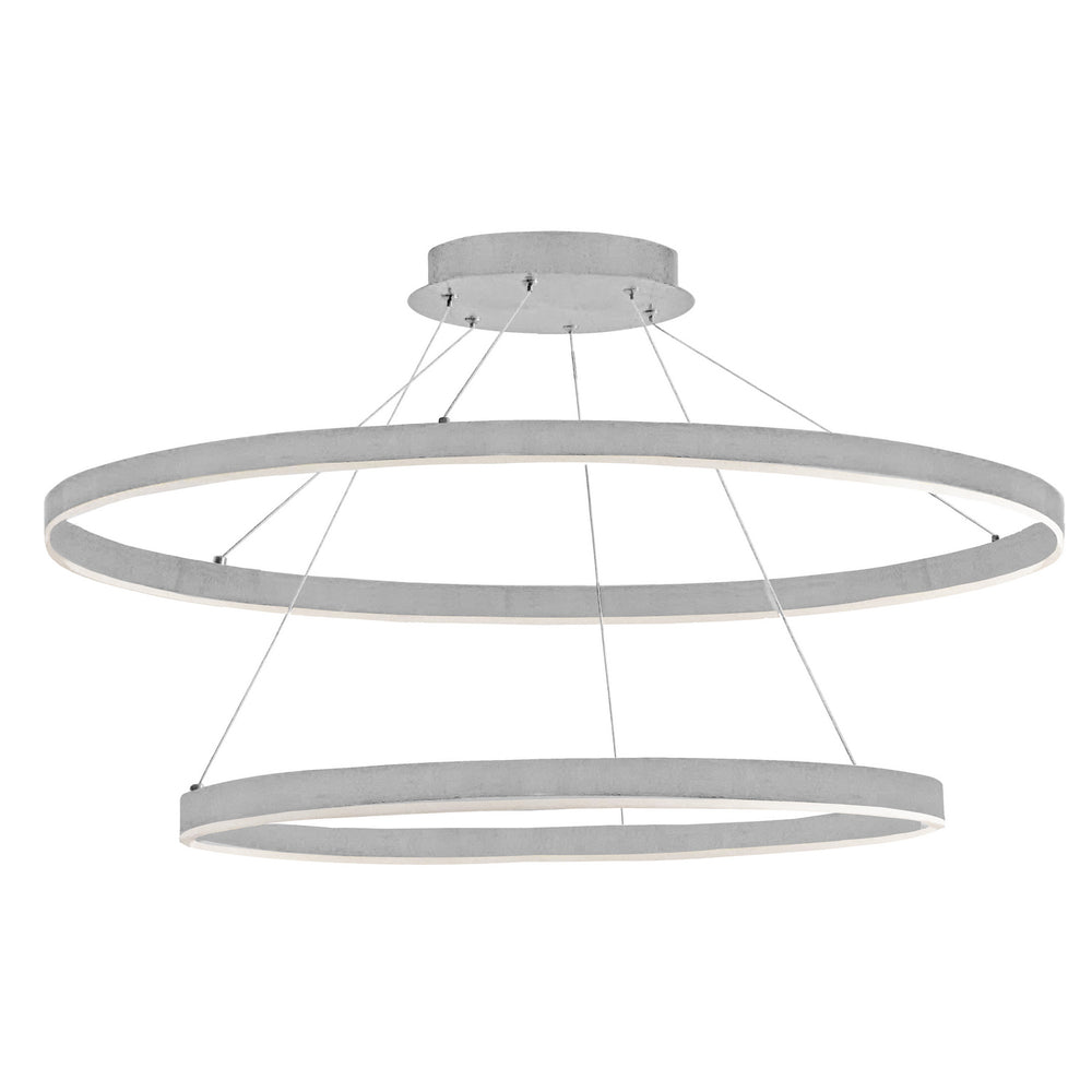 Dainolite Canada - LED Chandelier - Circulo - Silver- Union Lighting Luminaires Decor