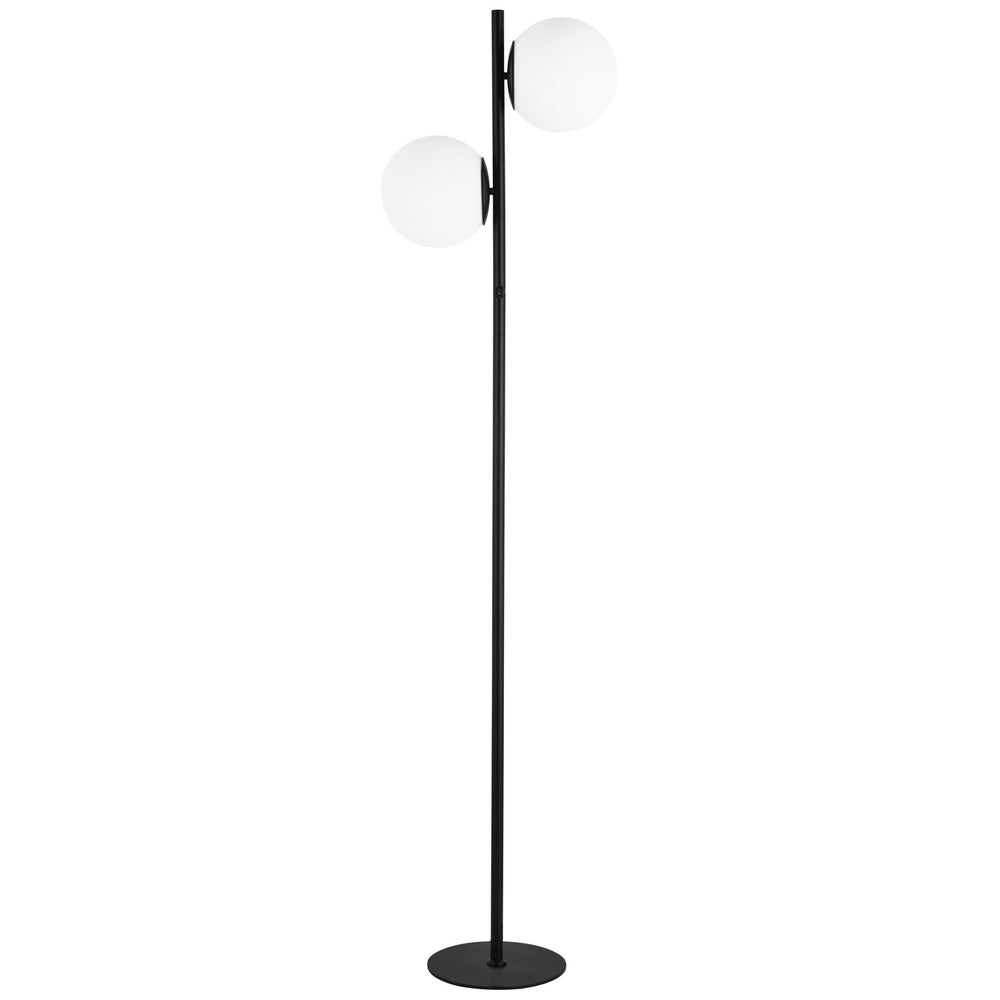 Dainolite Canada - Two Light Floor Lamp - Folgar - Black- Union Lighting Luminaires Decor