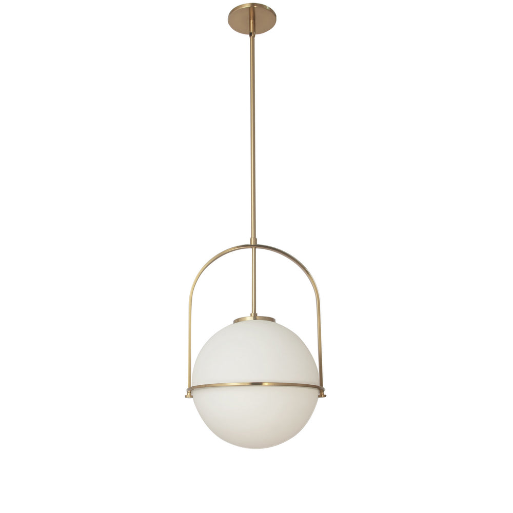 Dainolite Canada - One Light Pendant - Paola - Aged Brass- Union Lighting Luminaires Decor