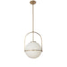 Dainolite Canada - One Light Pendant - Paola - Aged Brass- Union Lighting Luminaires Decor