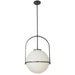 Dainolite Canada - One Light Pendant - Paola - Black- Union Lighting Luminaires Decor