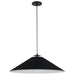 Dainolite Canada - One Light Pendant - Prudence - Black- Union Lighting Luminaires Decor