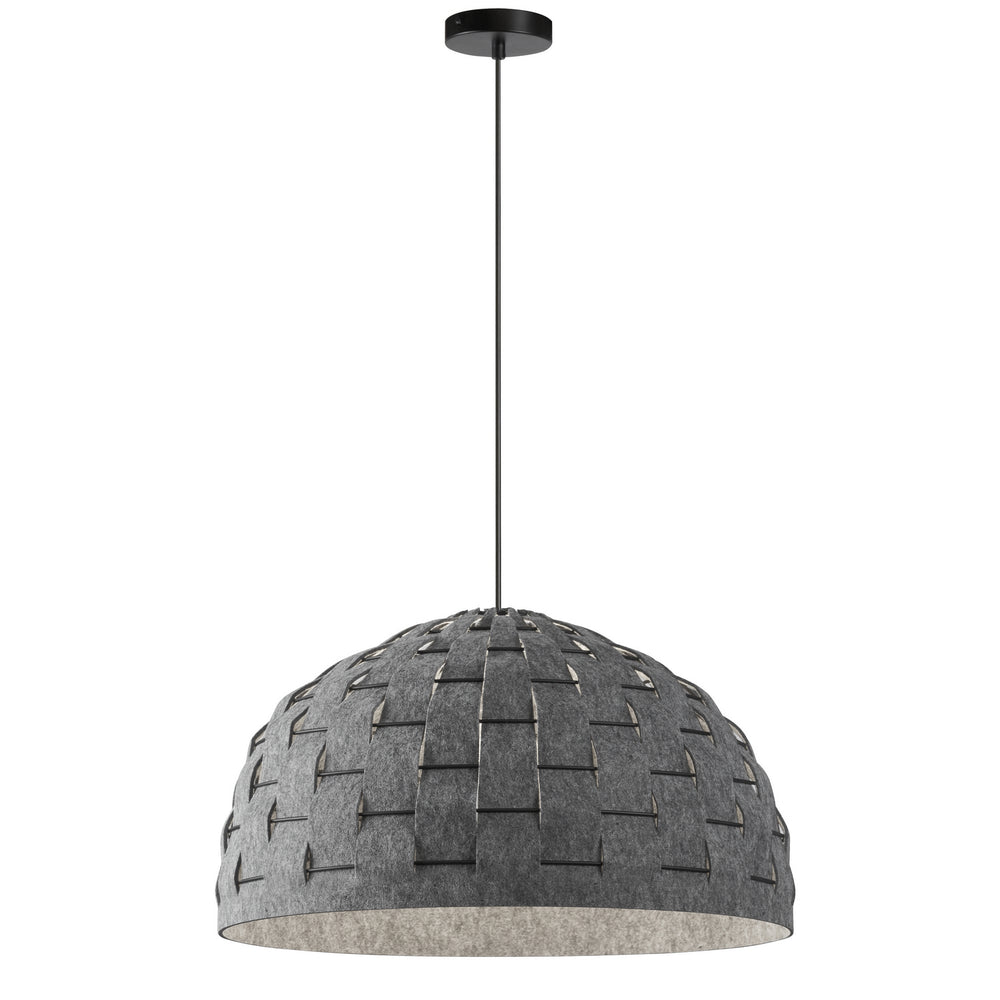 Dainolite Canada - One Light Pendant - Priscilla - Grey- Union Lighting Luminaires Decor