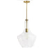 Dainolite Canada - One Light Pendant - Petalite - Clear- Union Lighting Luminaires Decor