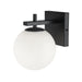 Dainolite Canada - One Light Wall Sconce - Vivaldi - Black- Union Lighting Luminaires Decor