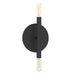 Dainolite Canada - Two Light Wall Sconce - Wand - Black- Union Lighting Luminaires Decor