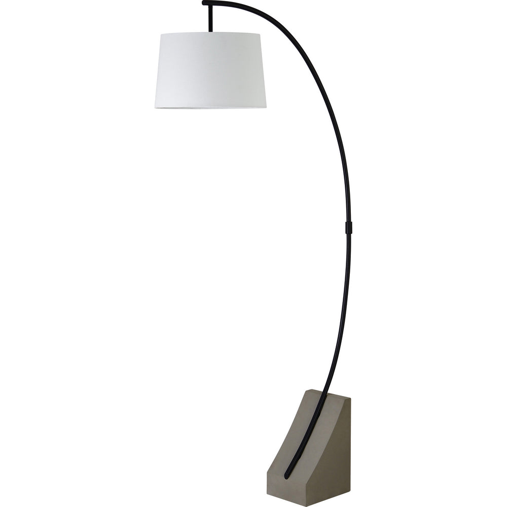 Renwil Canada - One Light Floor Lamp - Weymouth - Matte Black- Union Lighting Luminaires Decor