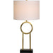 Renwil Canada - One Light Table Lamp - Burlington - Antique Brass- Union Lighting Luminaires Decor