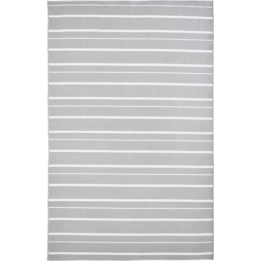 Renwil Canada - Rug - Caymen - Cool Grey,White Stripe- Union Lighting Luminaires Decor