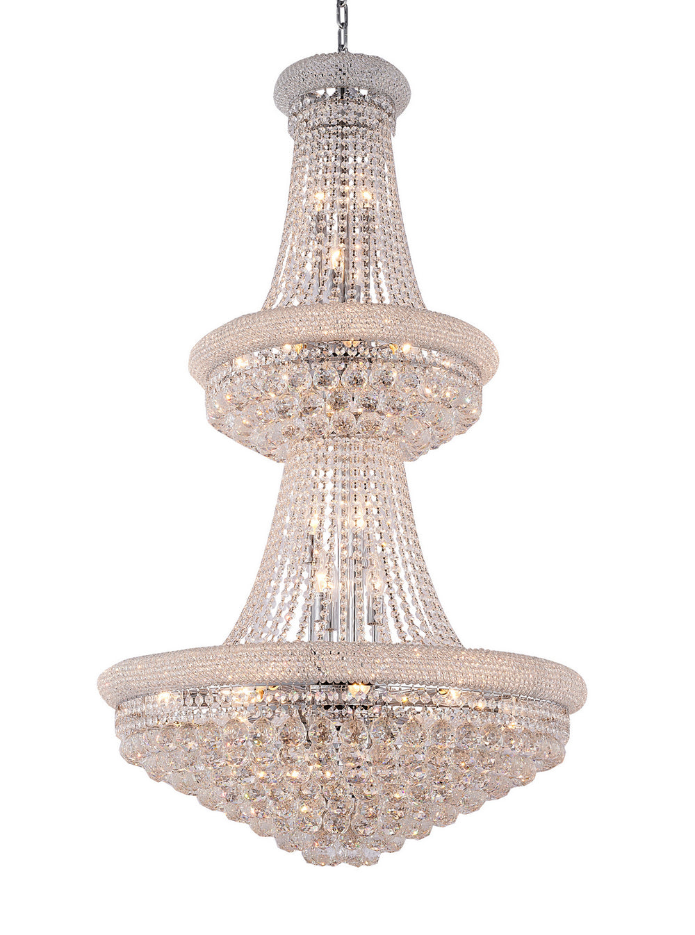 Bethel International Canada - 32 Light Chandelier - Chrome- Union Lighting Luminaires Decor