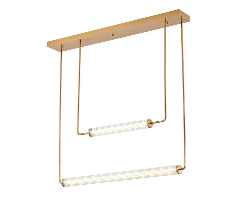 Bethel International Canada - LED Chandelier - Brass- Union Lighting Luminaires Decor