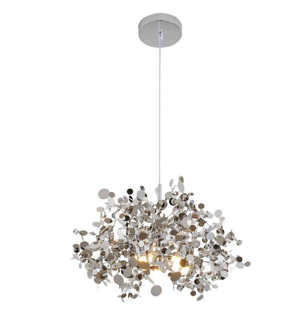 Bethel International Canada - Three Light Pendant - Chrome- Union Lighting Luminaires Decor