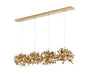 Bethel International Canada - 12 Light Island Pendant - Gold- Union Lighting Luminaires Decor
