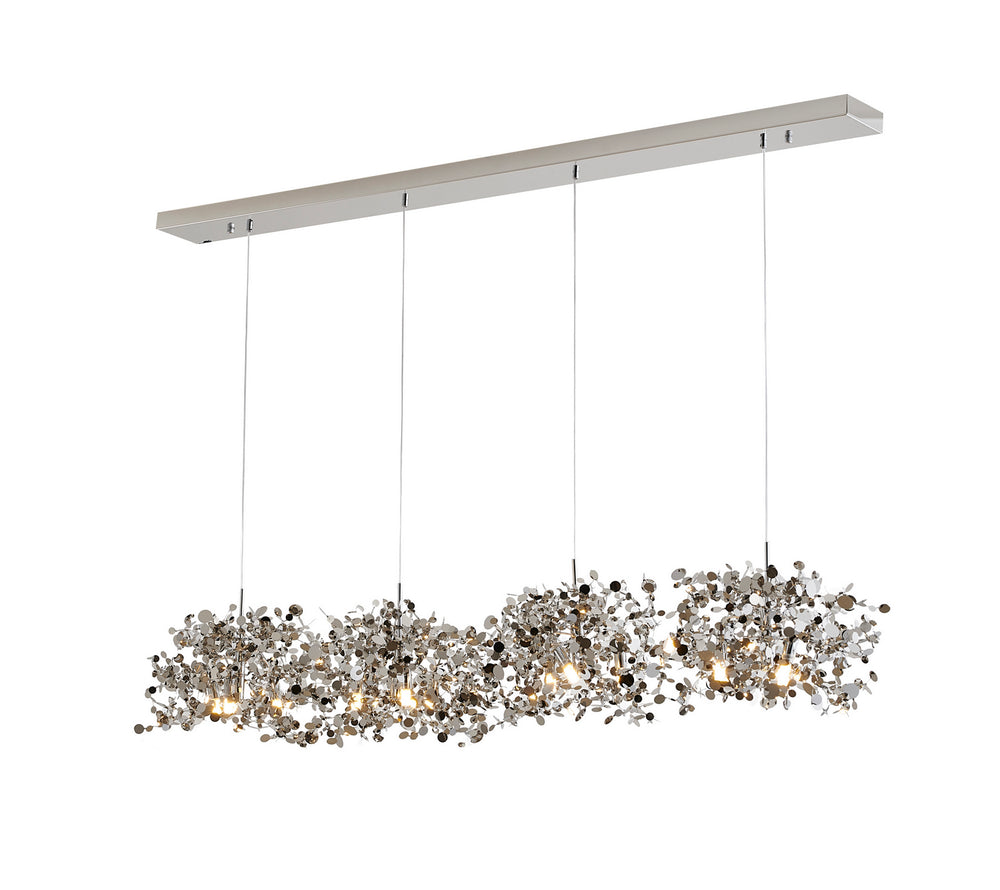 Bethel International Canada - 12 Light Island Pendant - Chrome- Union Lighting Luminaires Decor