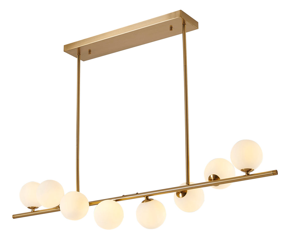 Bethel International Canada - Eight Light Chandelier - Copper- Union Lighting Luminaires Decor