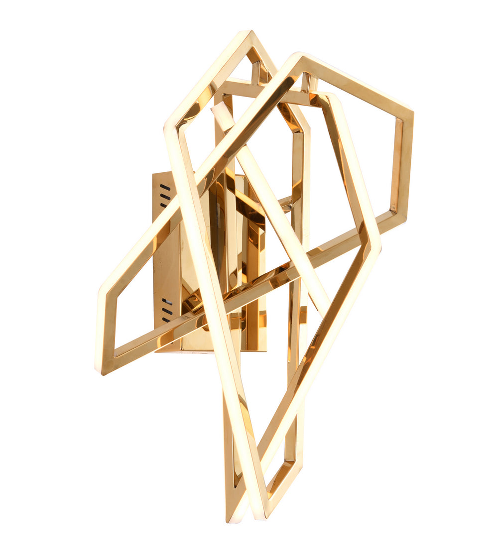 Bethel International Canada - LED Wall Sconce - Gold- Union Lighting Luminaires Decor