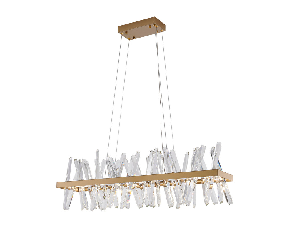 Bethel International Canada - LED Chandelier - Gold- Union Lighting Luminaires Decor