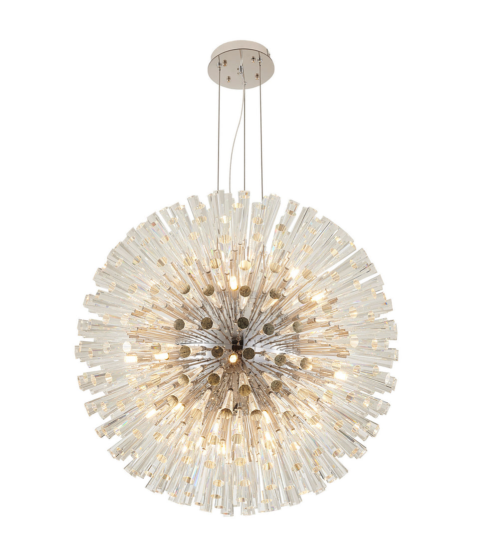 Bethel International Canada - 30 Light Chandelier - Chrome- Union Lighting Luminaires Decor