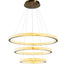 Bethel International Canada - LED Chandelier - Sand Gold- Union Lighting Luminaires Decor