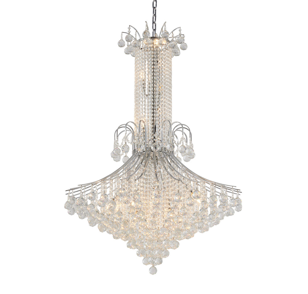 Bethel International Canada - 16 Light Chandelier - Chrome- Union Lighting Luminaires Decor