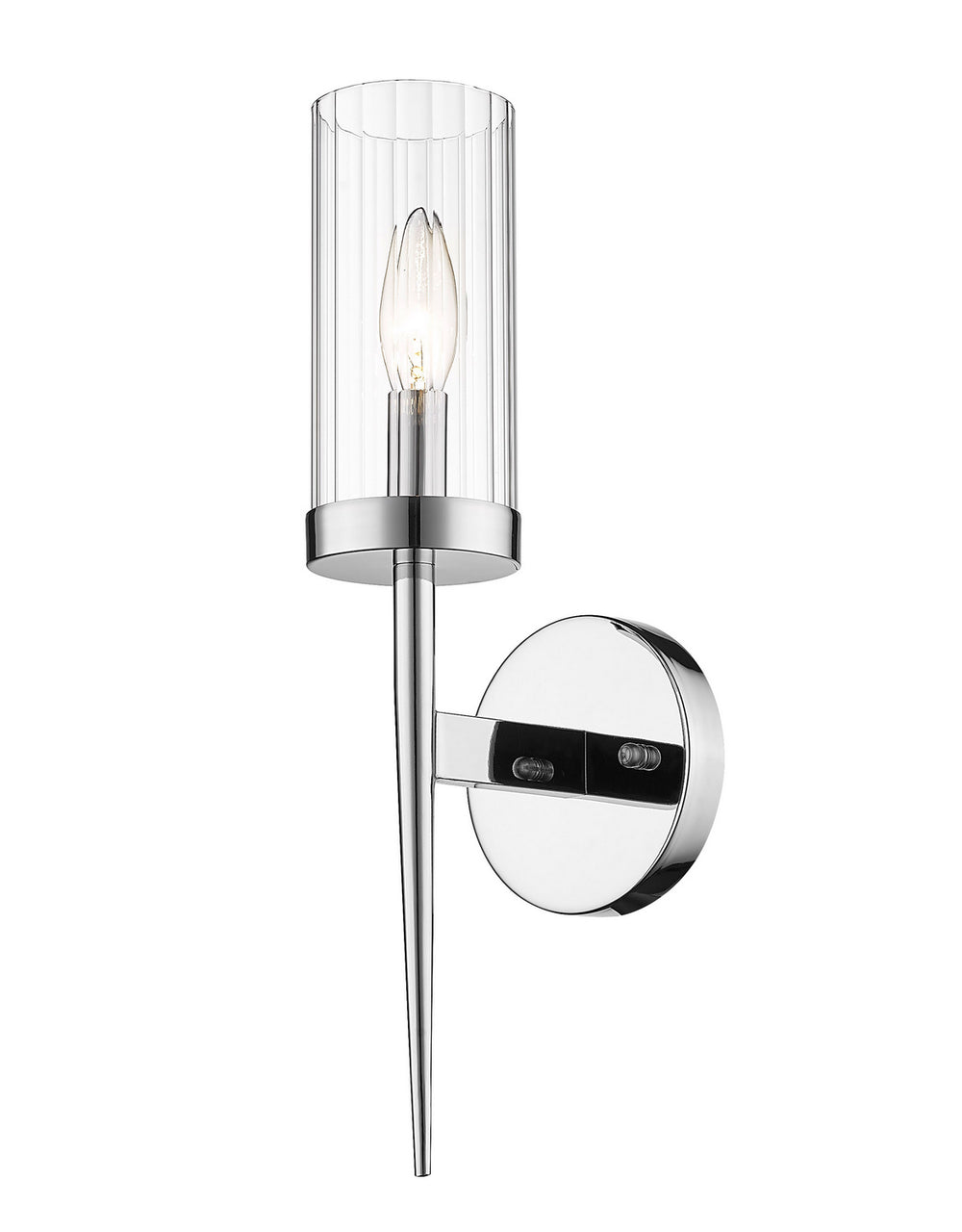 Bethel International Canada - One Light Wall Sconce - Chrome- Union Lighting Luminaires Decor